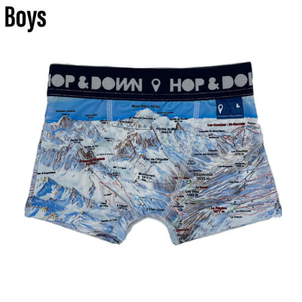 Piste Map Boxer Shorts & Pants - KIDS