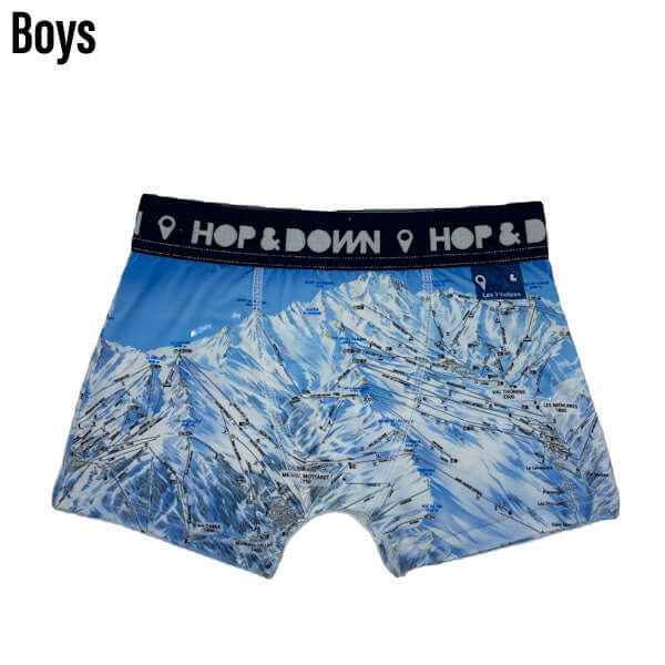 Piste Map Boxer Shorts & Pants - KIDS