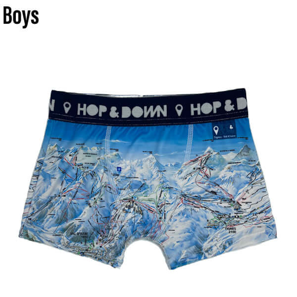 Piste Map Boxer Shorts & Pants - KIDS