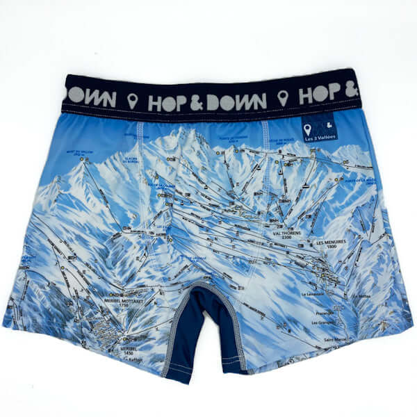 Piste Map Boxer Shorts - MEN & WOMEN