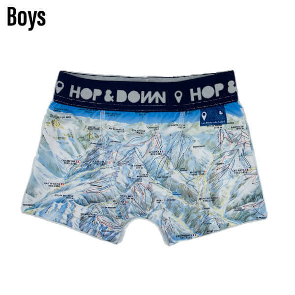 Piste Map Boxer Shorts & Pants - KIDS