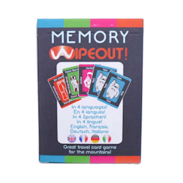 Wipeout 'Snap & Memory' Travel Game