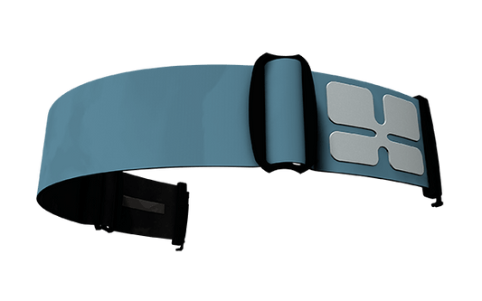 Blue/Grey Removable strap for Aphex's ski and MTB goggles