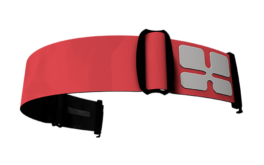 Red and grey removable Strap for Aphex's goggles