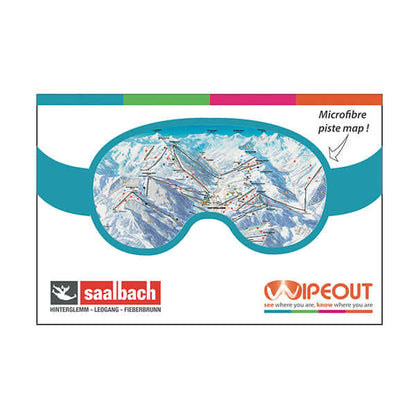 Saalbach Ski Circus - Plan des Pistes en Microfibre par WIPEOUT