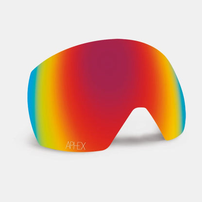 STYX Frame in White with Revo Red and Q View Lens Pack (Cat.3 and Cat.1) plus choice of strap.