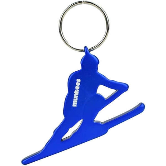 Skier Keyring & Bottle Opener