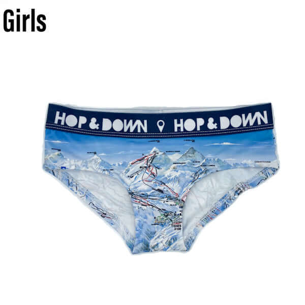 HOP & DOWN Girls Pants Tignes / Val d'Isere Piste Map