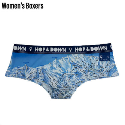 Piste Map Boxer Shorts - MEN & WOMEN