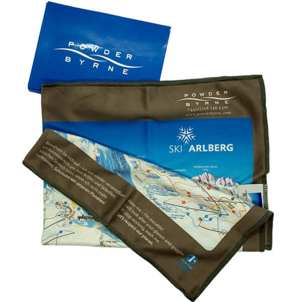 CUSTOM MICROFIBRE PISTE MAPS